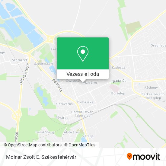 Molnar Zsolt E térkép