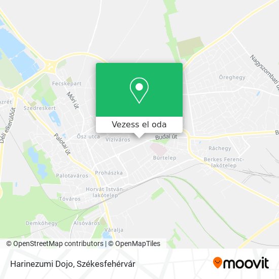 Harinezumi Dojo térkép