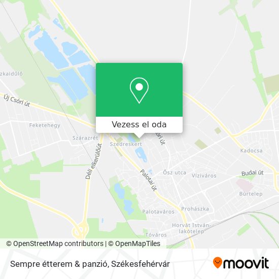 Sempre étterem & panzió térkép