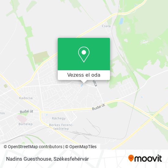 Nadins Guesthouse térkép
