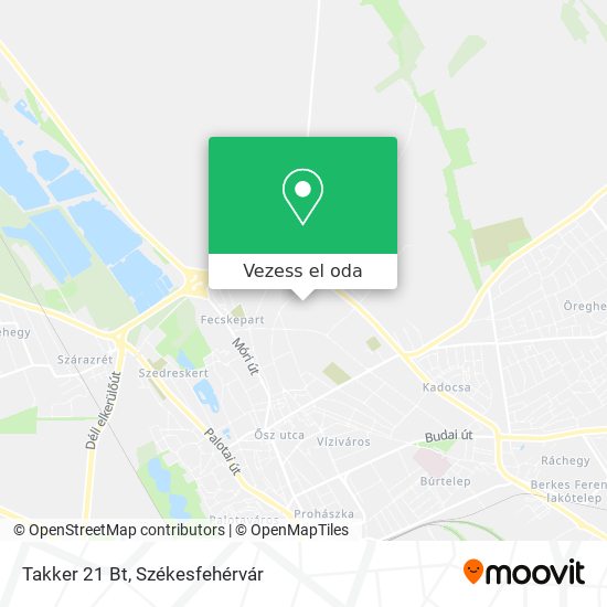 Takker 21 Bt térkép