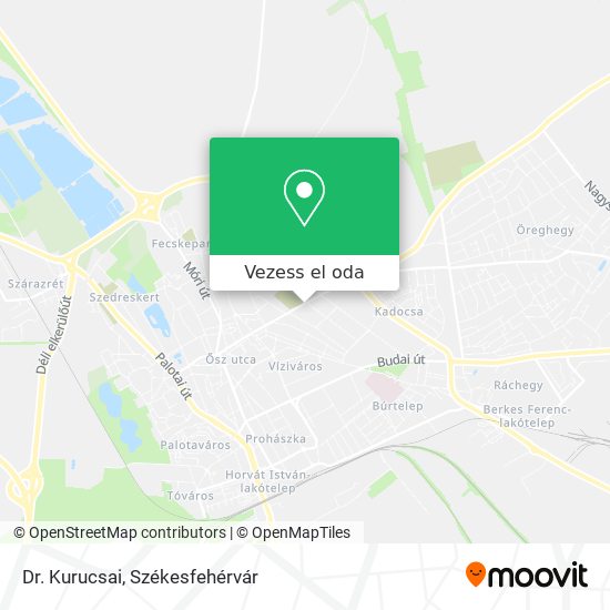 Dr. Kurucsai térkép