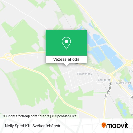 Nelly Sped Kft térkép