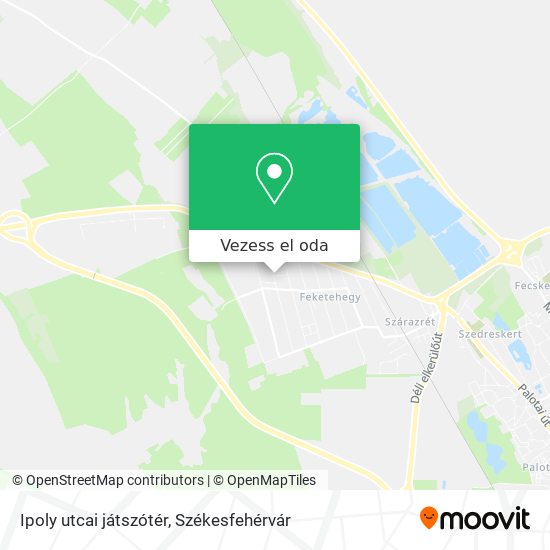 Ipoly utcai játszótér térkép