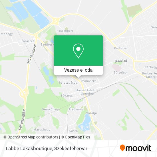 Labbe Lakasboutique térkép