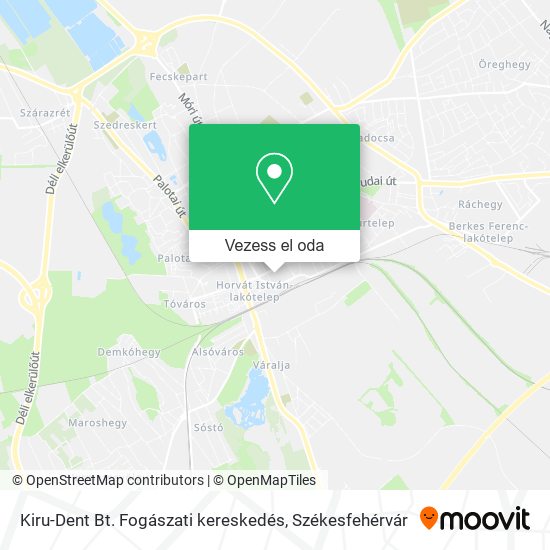 Kiru-Dent Bt. Fogászati kereskedés térkép