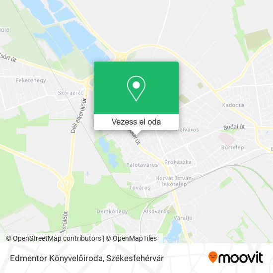Edmentor Könyvelőiroda térkép