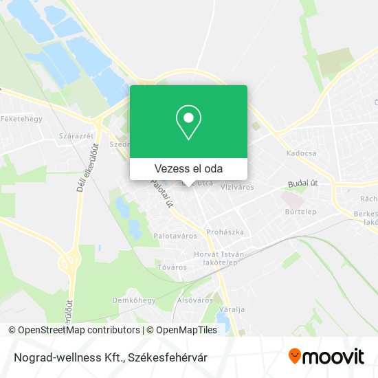 Nograd-wellness Kft. térkép
