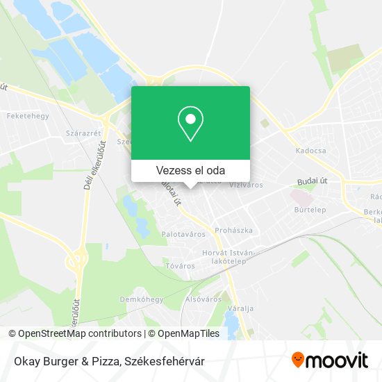Okay Burger & Pizza térkép