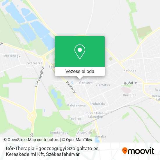 Bőr-Therapia Egészségügyi Szolgáltató és Kereskedelmi Kft térkép