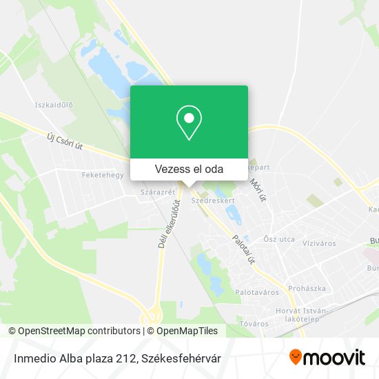 Inmedio Alba plaza 212 térkép