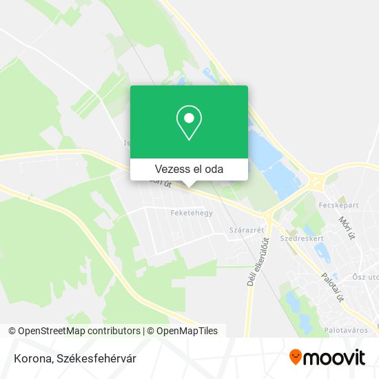 Korona térkép