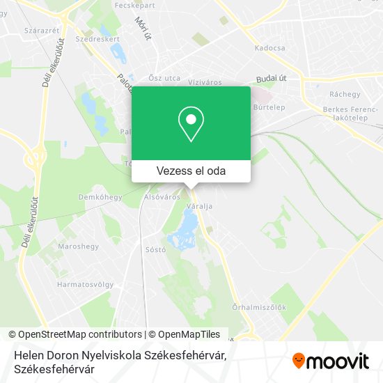 Helen Doron Nyelviskola Székesfehérvár térkép
