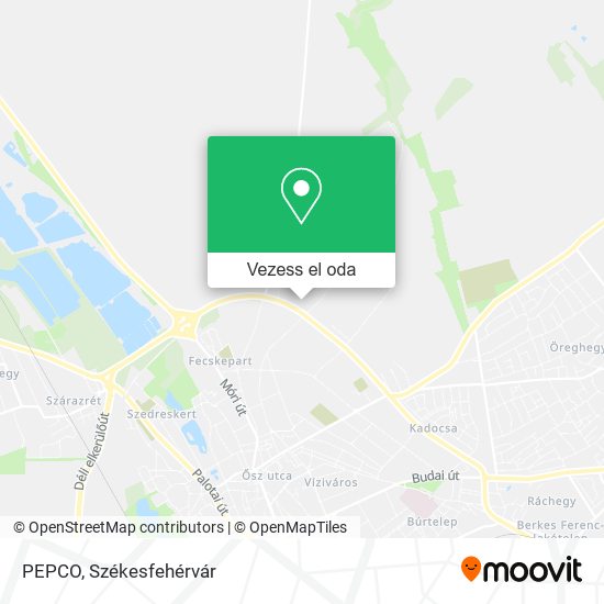 PEPCO térkép