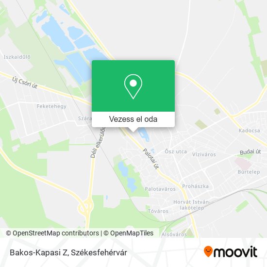 Bakos-Kapasi Z térkép