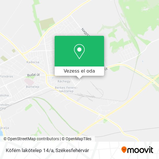 Köfém lakótelep 14/a térkép