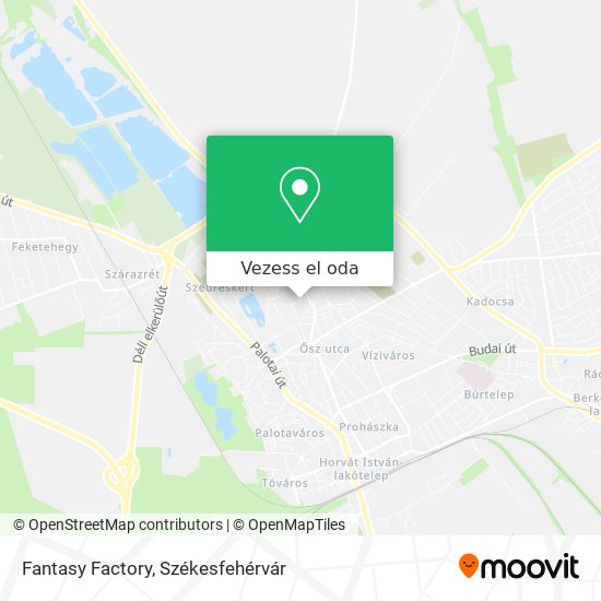 Fantasy Factory térkép