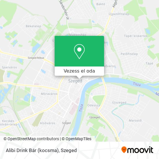 Alibi Drink Bár (kocsma) térkép