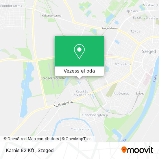 Karnis 82 Kft. térkép