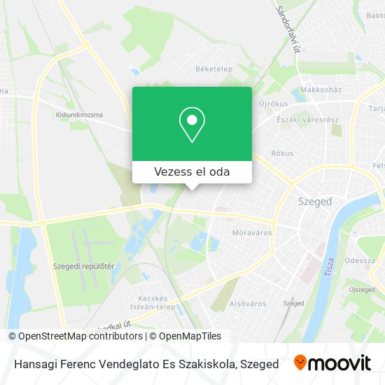 Hansagi Ferenc Vendeglato Es Szakiskola térkép