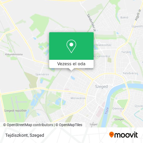 Tejdiszkont térkép