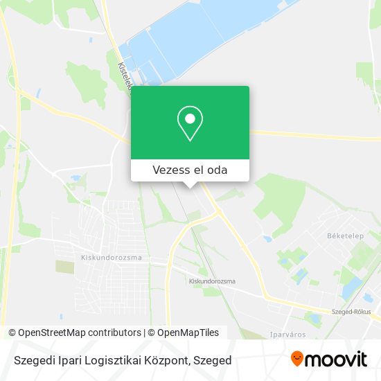 Szegedi Ipari Logisztikai Központ térkép