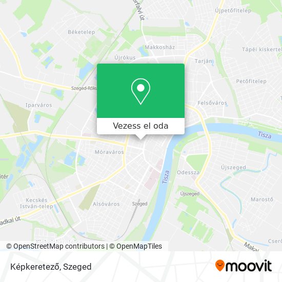 Képkeretező térkép