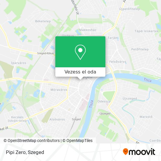 Pipi Zero térkép