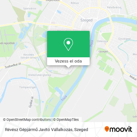 Révész Gépjármű Javító Vállalkozás térkép