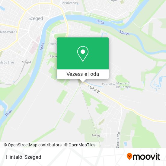 Hintaló térkép
