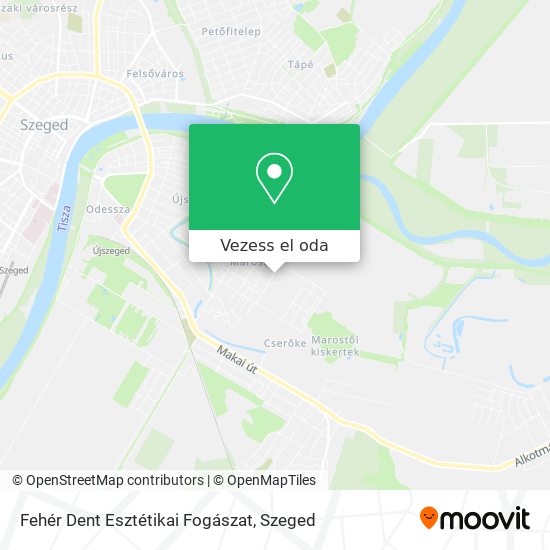Fehér Dent Esztétikai Fogászat térkép