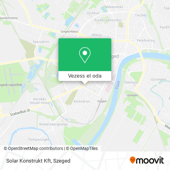 Solar Konstrukt Kft térkép