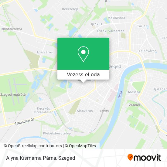 Alyna Kismama Párna térkép