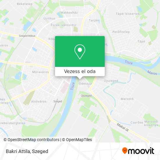 Bakri Attila térkép