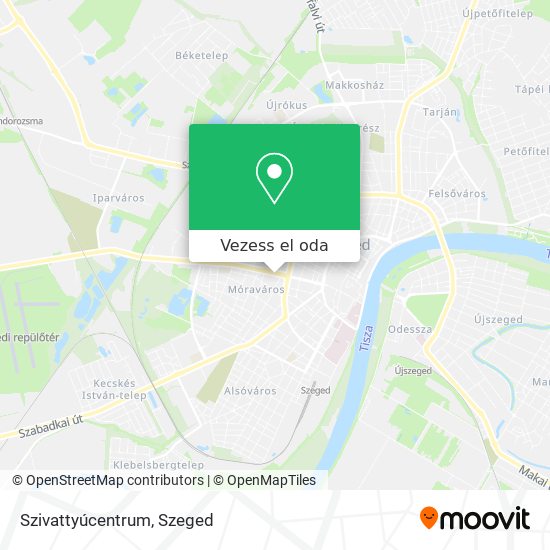 Szivattyúcentrum térkép