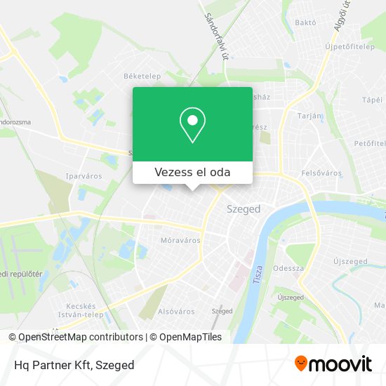Hq Partner Kft térkép