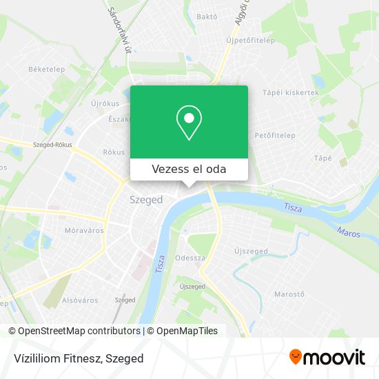 Vízililiom Fitnesz térkép