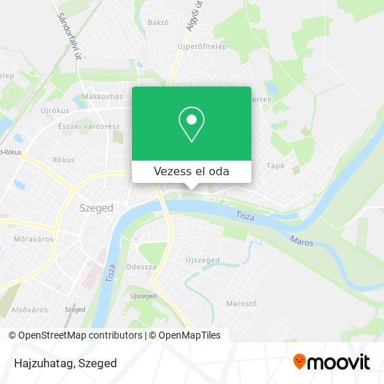 Hajzuhatag térkép