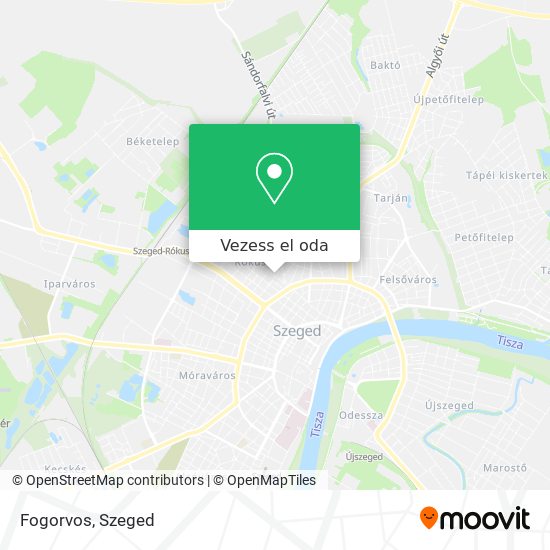 Fogorvos térkép