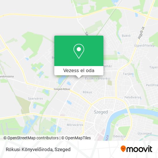 Rókusi Könyvelőiroda térkép