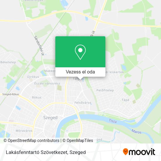 Lakásfenntartó Szövetkezet térkép