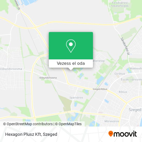 Hexagon Plusz Kft térkép