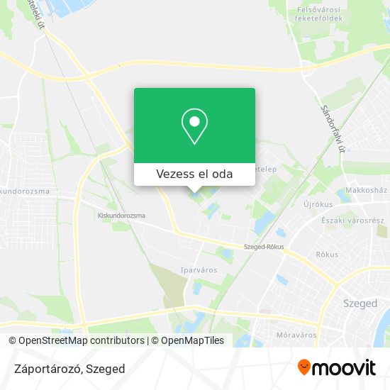 Záportározó térkép
