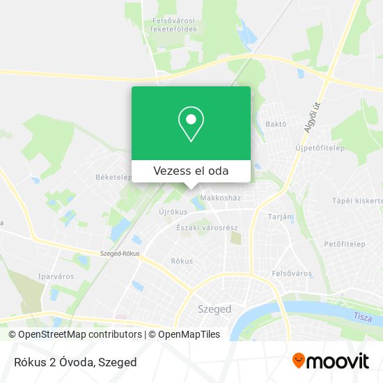 Rókus 2 Óvoda térkép