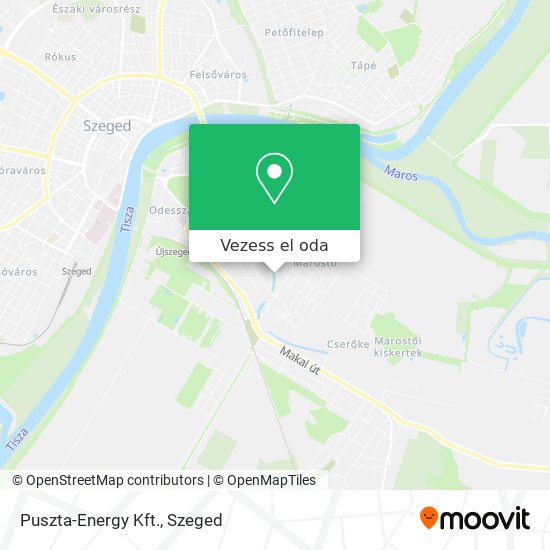 Puszta-Energy Kft. térkép