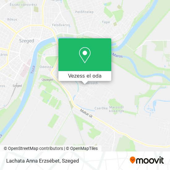 Lachata Anna Erzsébet térkép
