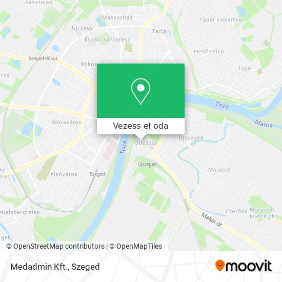 Medadmin Kft. térkép