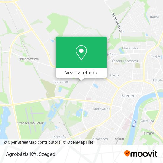 Agrobázis Kft térkép