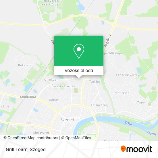 Grill Team térkép