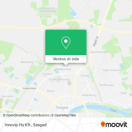 Innovip.Hu Kft. térkép